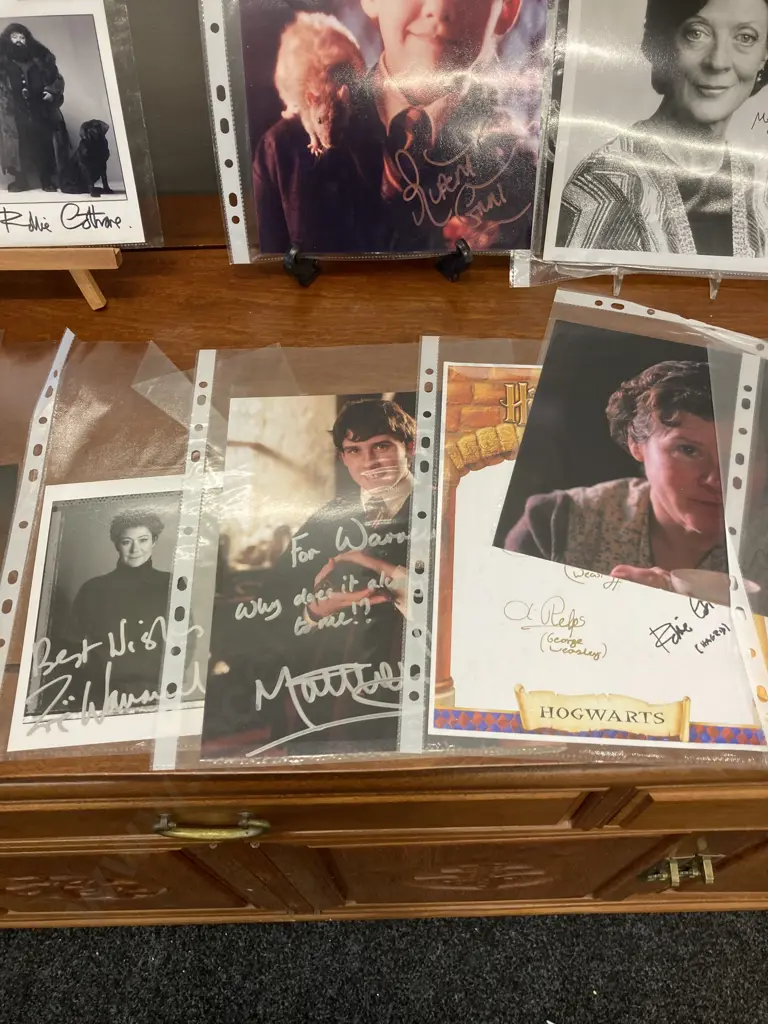Harry Potter Films Actors Signed Photos x 10, Some With COA Image 1++